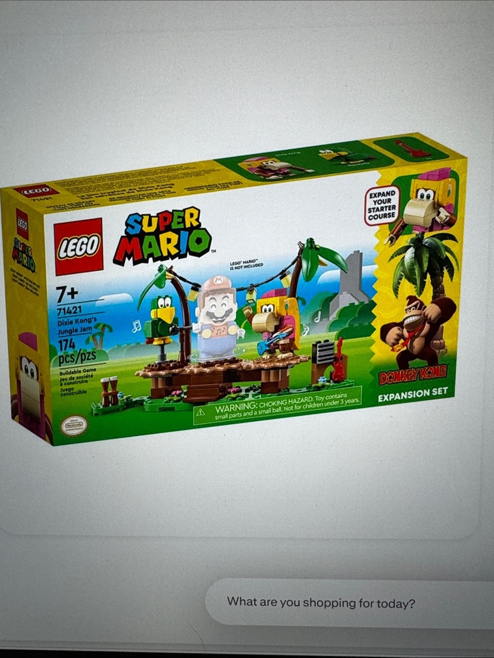LEGO 71421 Super Mario Dixie Kong's Jungle Jam Expansion New NIB